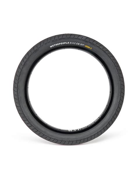 Wtp Activate Bmx Tire Black Red Stripe