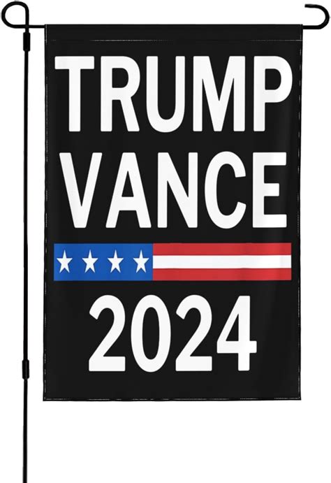 Double Sized Flag X Trump Vance Garden Flag Donald Trump