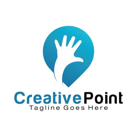 Premium Vector Creative Point Logo Design Template