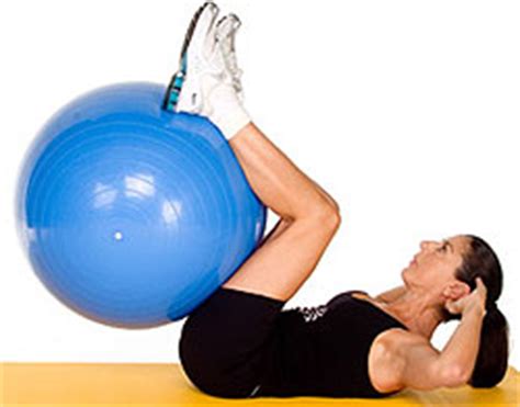 Stability Ball Exercises For Abs