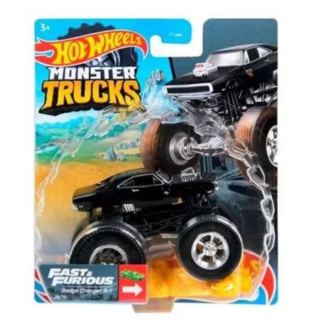 Hot Wheels Monster Trucks 1 64 Fast Furious FYJ44 Mattel Carrinho