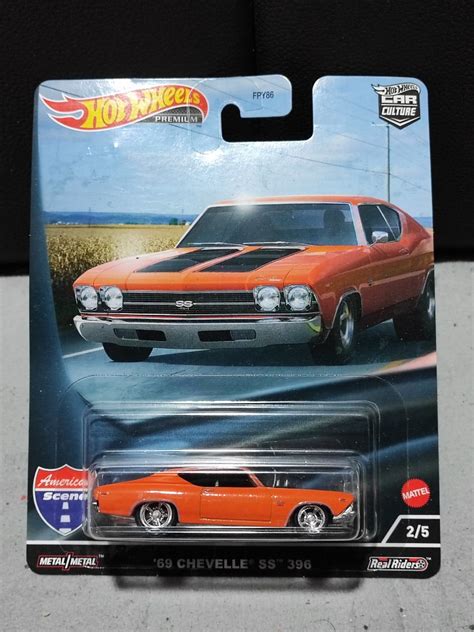 Hot Wheels Chevelle Ss Premium Car Culture Hobbies Toys Toys