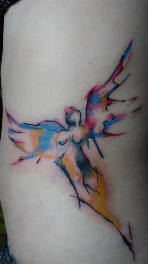 31 best Abstract Angel Tattoos images on Pinterest | Angels tattoo ...