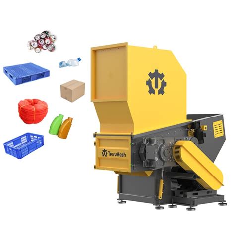 Efficient Single Shaft Shredder For All Plastics Hzf Series