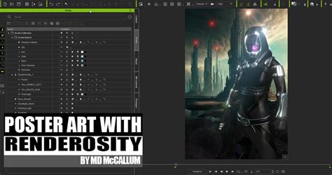 Poster Art With Renderosity Assets Renderosity