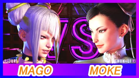 Sf6 Mago Juri Vs Moke Chun Li Street Fighter 6 Replay スト6 マゴ ジュリ もけ チュンリー Youtube