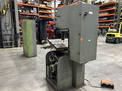 Doall Vertical Bandsaw Model H Vander Ziel Machinery Sales