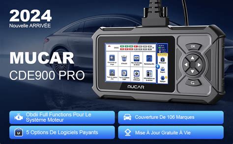 Amazon Fr Valise Diagnostic Auto Mucar Cde Pro Voiture