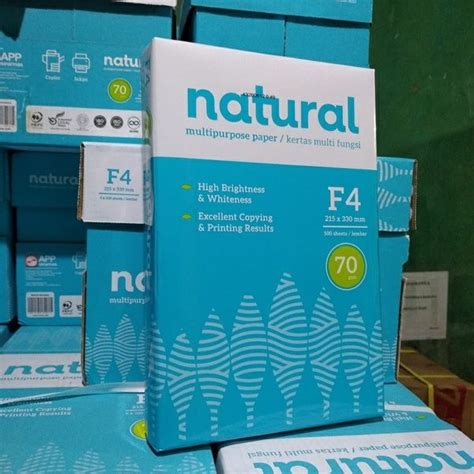 Kertas HVS F4 Natural SIPLah