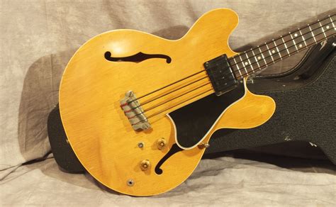 Gibson Eb2 1960 Natural Bass For Sale Andy Baxter Bass And Guitars Ltd