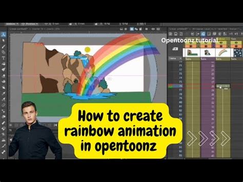 How To Create Rainbow Animation In Opentoonz Opentoonz Animation