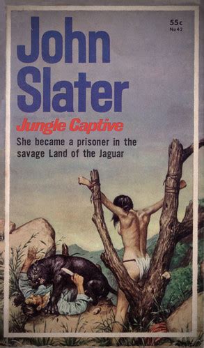 John Slater Jungle Captive Js42 1967 Copy Dexters Paperbacks