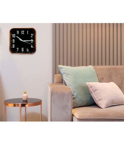 Sigaram Rectangular Analog Wall Clock Buy Sigaram Rectangular