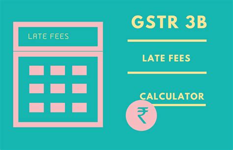 How To Use A Gst Late Fee Calculator 3b For Your Business