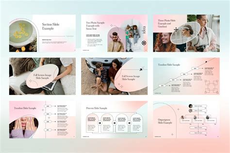 Retro Line - Google Slides Template – MasterBundles