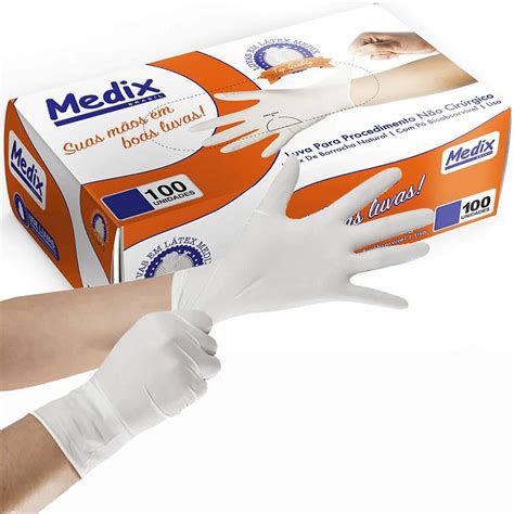 Luva De Procedimento L Tex P Medix Caixa Unidades