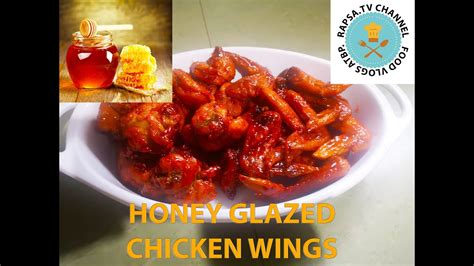 Honey Glazed Chicken Wings Youtube