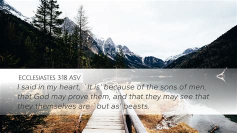 Ecclesiastes 3 18 ASV Desktop Wallpaper I Said In My Heart It Is