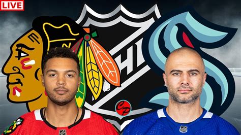 Chicago Blackhawks Vs Seattle Kraken Nhl Hockey Live Game Cast And Chat