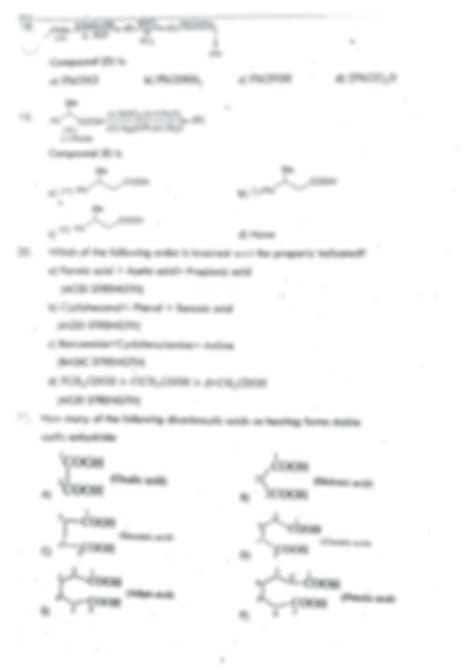 Solution Organic Chemistry Carboxylic Acids Its Derivatives Assignment