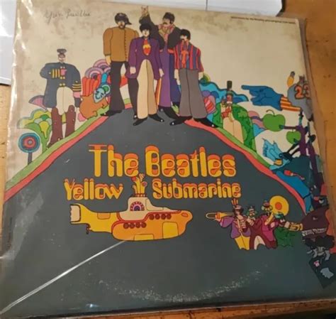 The Beatles 1969 Lp Yellow Submarine Sw 153 Stereo Est Livré Avec Photos Signature Eur 9521