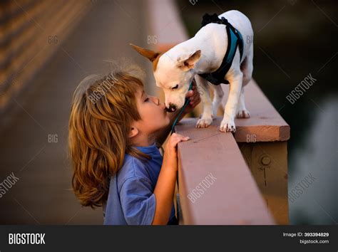 Child Pet Puppy. Boy Image & Photo (Free Trial) | Bigstock