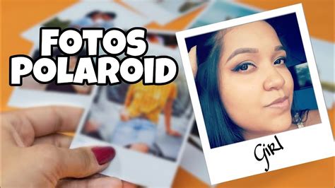 Como Fazer Fotos Polaroid YouTube