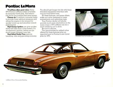 1975 Pontiac LeMans Brochure