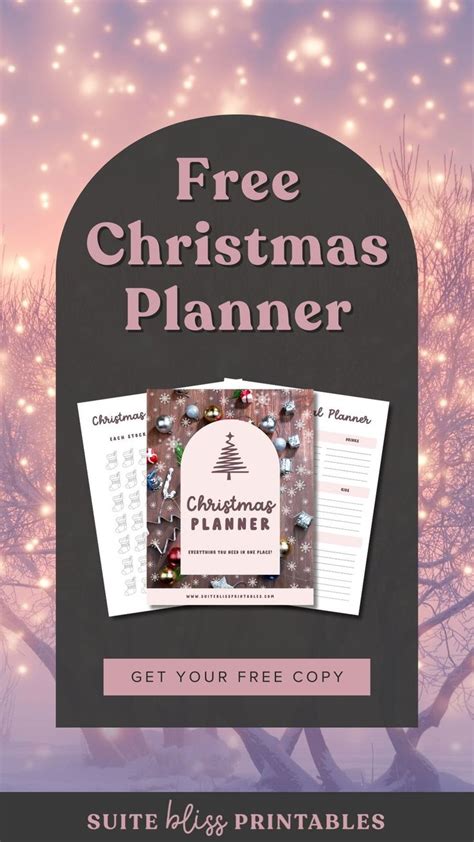 Free Printable Christmas Planner For A Magical Holiday