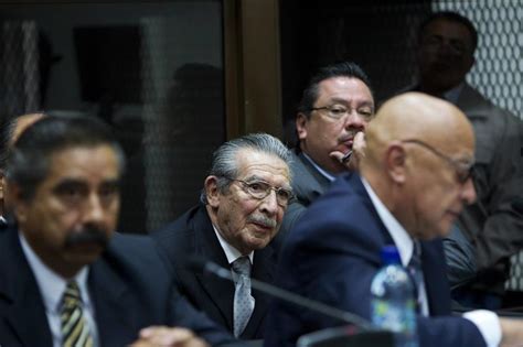 Inicio De Juicio A R Os Montt Por Genocidio En Guatemala Puede Postergarse