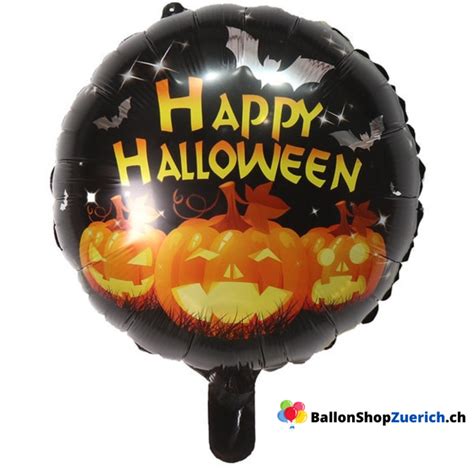 Happy Halloween Fledermaus K Rbis Folie Luftballon Party Kinder Ballon