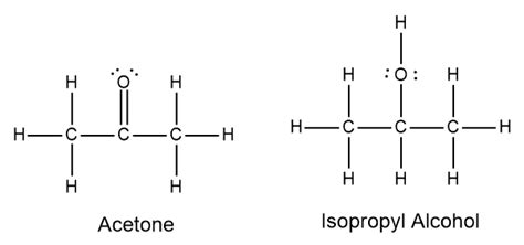 Lewis Dot Structure Of Acetone