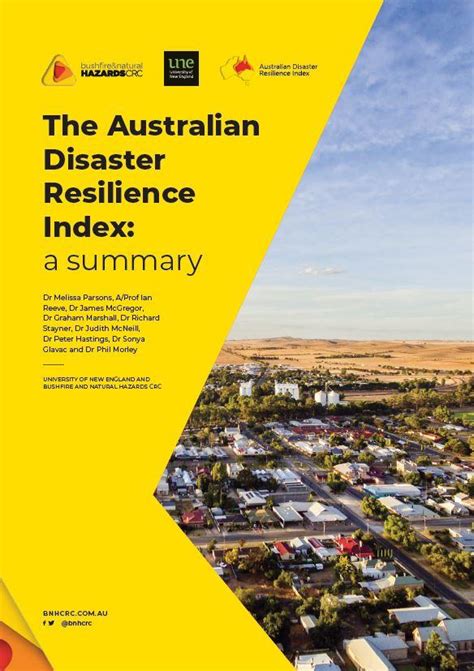 The Australian Disaster Resilience Index A Summary Preventionweb