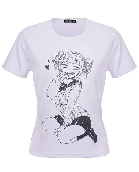 T Shirt Blanc Manches Courtes Wicked Love Manga Anime Kawaii JAPAN