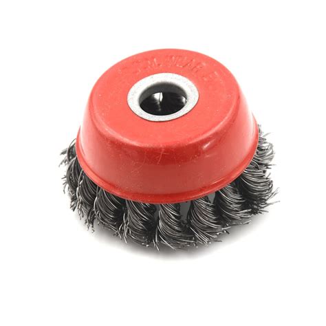 Mm Steel Wire Wheel Knotted Cup Brush Rotary Steel Wire Brush