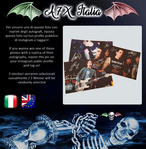 A7x Italia Contest Per Festeggiare Il Nostro 15 Anno Di Attività