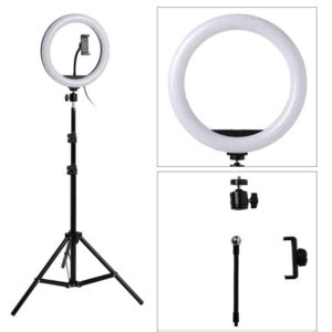 Ring Light Iluminador Led 10 Polegadas Suporte P celular Tripé