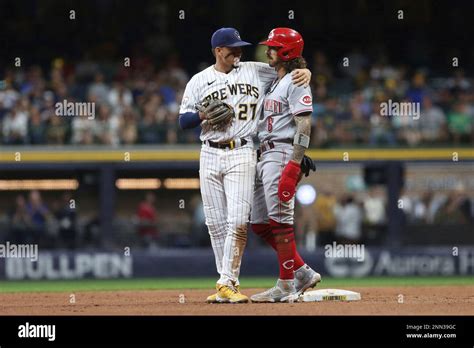 Milwaukee Wi July Milwaukee Brewers Shortstop Willy Adames