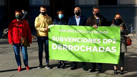 El Gobierno Social Comunista De La DPZ Derrocha Las Subvenciones En