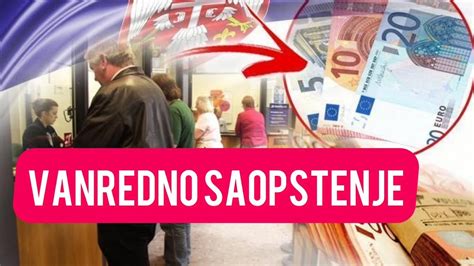 Vanredno Saopstenje Za Sve Penzionere Hitno Poslusajte Necete