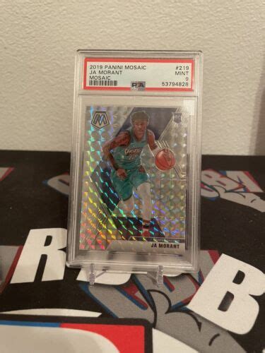 Panini Mosaic Rookies Silver Prizm Ja Morant Rc For