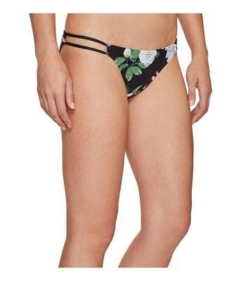 Nwt New Vince Camuto Floral Double String Bikini Bottom Swimsuits