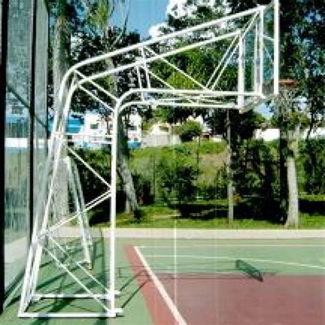 Estrutura De Basquete Tubular Modelo Ibirapuera Rapini