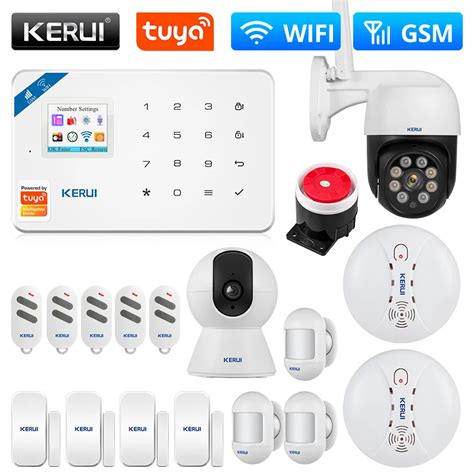 KERUI Sistema De Alarma De Seguridad W181 WIFI GSM Tuya Soporte