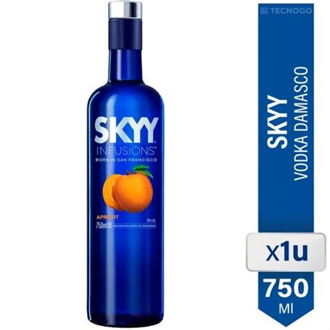 Vodka Skyy Importada Infusions Apricot Ml Cc Conte Store