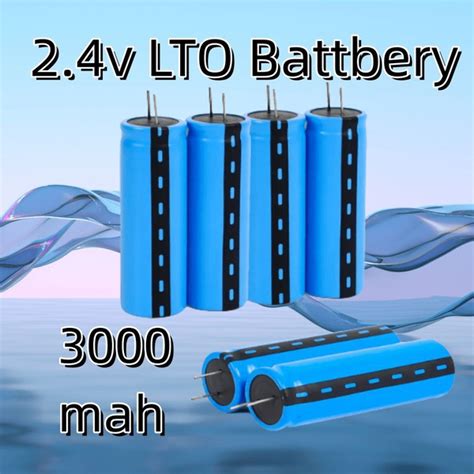 2023 Новейший 2 4V 3000Mah Lto 23680 Титанат лития Перемещение 15C