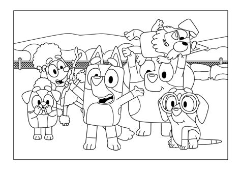 Free Printable Bluey Coloring Pages For Kids - In The Playroom