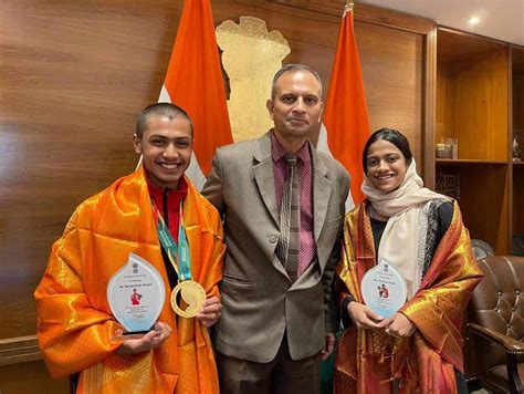 Embassy felicitates Indian gold medallists in Riyadh