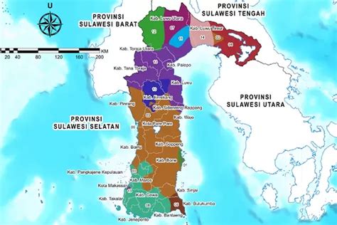 Inilah Kabupaten Terluas Di Provinsi Sulawesi Selatan Salah Satunya