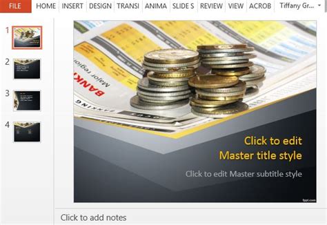 Free Money Powerpoint Templates